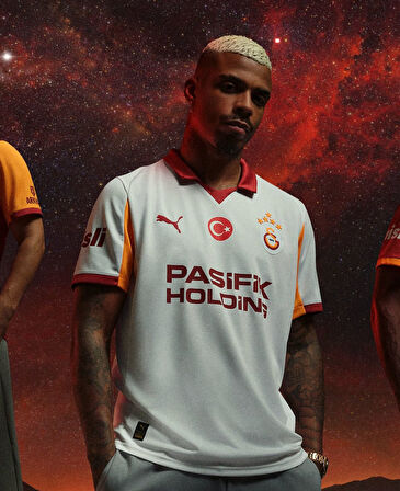 Galatasaray S.K. Beyaz Forma 25/26 Deplasman Forması Erkek Forma