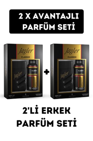 Orıjınal Classıc Erkek Edt Parfüm 90 Ml + Deo 150 Ml 2'li Set Yeni Ürün