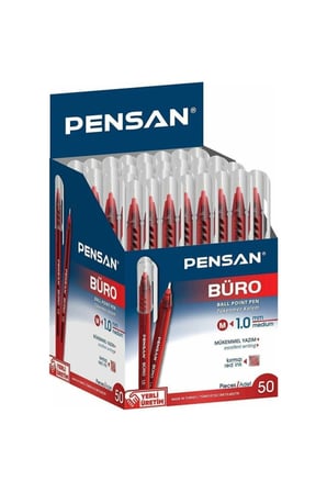 Büro 1.0 Mm 50'li Tükenmez Kalem Mb1026
