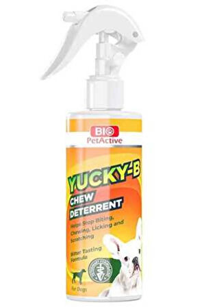 Yucky-B Chew Deterrent Köpek Uzaklaştırıcı ve Çiğneme Önleyici Sprey 250ml