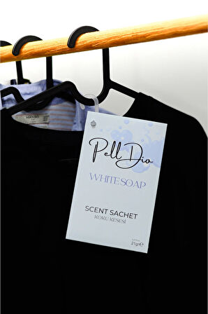 3'lü Bebek Pudrası - Beyaz Sabun - Lavanta Dolap Kokusu, Ayakkabılık Ve Çekmece Kokusu Kesesi-1