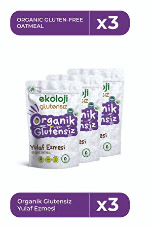 E.M. Organik Glutensiz Yulaf Ezmesi 300 Gr / 3 Adet 