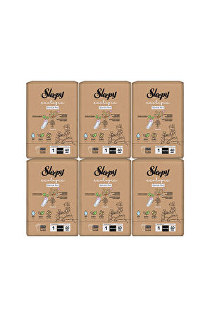 Sleepy Ecologic Premium  Günlük  Ped 60*40