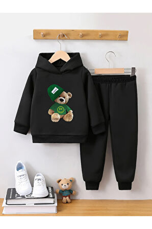 Ayı Premium 3. İplik Compact Sweatshirt & Eşofman Takımı - 2 Parça Spor Takım
