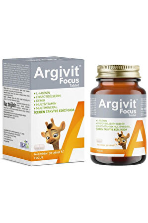 Argivit Focus 30 Tablet 10 Adet