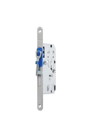 Sessiz Oda Kilit 55x18mm Gümüş Sol