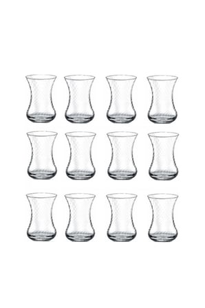 42781 Optikli Ince Belli Çay Bardak 12 Li