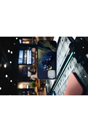 iPhone 11 PRO Uyumlu Uzay Astronot Temalı Tasarım Kılıf