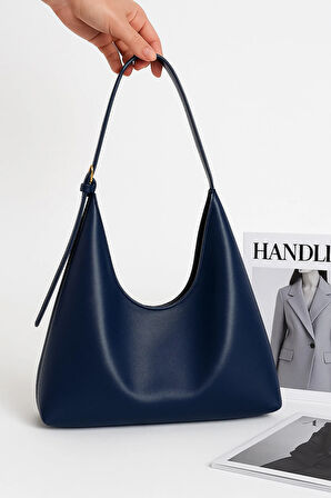 Lüks Hobo Deri Omuz Çantası