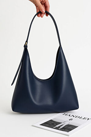 Lüks Hobo Deri Omuz Çantası