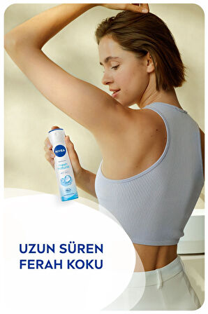 Kadın Sprey Deodorant Fresh Natural 48 Saat Deodorant Koruması 150ml X 5 Adet