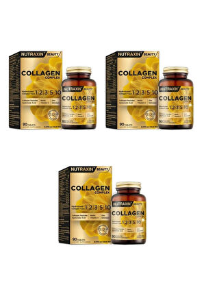 Nutraxin Collagen Beauty Complex 90 Tablet 3 Adet
