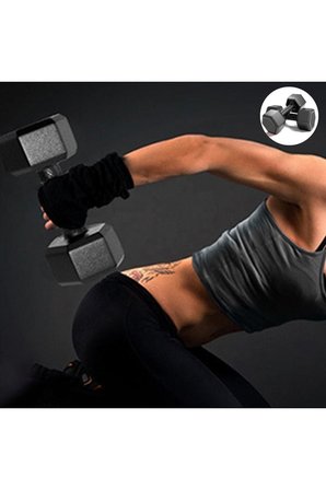 20 Kg Dambıl Seti 10 Kg X 2 Adet Dumbell Set 10 Kg x 2 Adet Ağırlık Seti