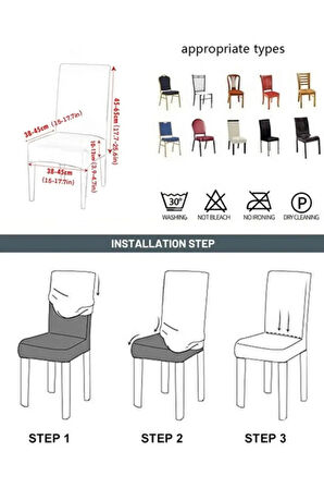 Yeşil Ipek Kadife Esnek Lastikli Sandalye Kılıfı Sandalye Örtüsü 1 Adet 45x45x60 Boyutunda
