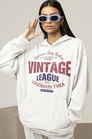 3 Iplik Beyaz Kışlık Charlie Luciano Kalın Sweatshirt