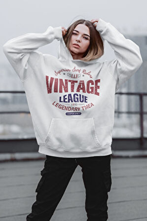 3 Iplik Beyaz Kışlık Charlie Luciano Kalın Sweatshirt
