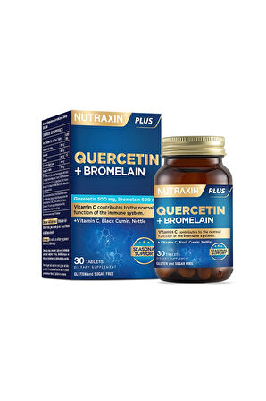 Nutraxin Quercetin + Bromelain 30 Tablet