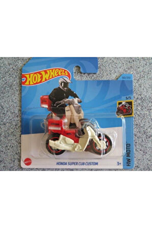 H3H 160 HONDA SUPER CUB CUSTOM bike red 2023 160/250 CaseH New Cast- HKG43