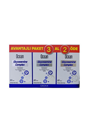 Ocean Glukozamin Komplex 60 Tablet 3 Adet