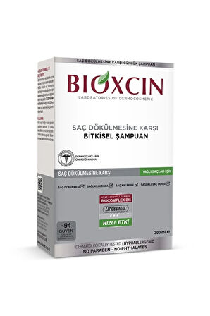 Saç Dökülmesine Karşı Bitkisel Klasik Şampuan Yağlı Saçlar 300 ml