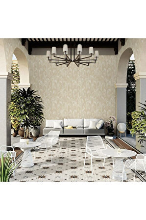 Octagon 1209-2 Modern Duvar Kağıdı (krem)