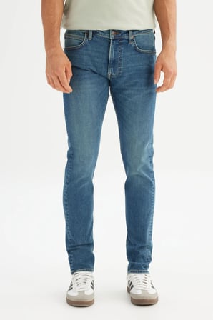 Pamuklu Slim Fit Dar Kesim Cepli Esnek Jean Kot Denim Pantolon