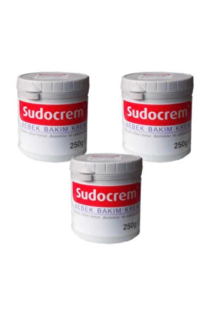 Sudocrem Bebek Bakım Kremi 250 gr 3 Adet