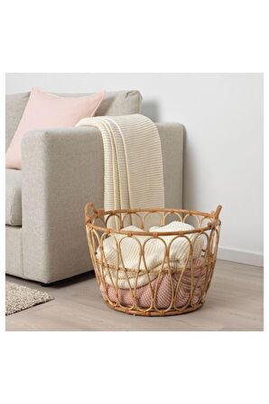 Snıdad, Sepet 54x39 Cm, Rattan MeridyenDukkan Ev Dekorasyonu