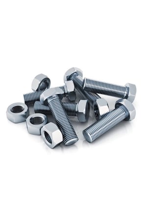 Somunlu Civata / Civata 6 X 80 Mm. Somunları Ile Birlikte/ 10 Nu. Anahtara Göre ( 25 Adet )
