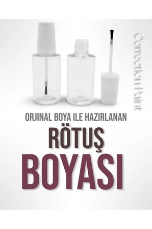 TESLA JANT Rötuş Boyası GunPowder 230E Barut Grisi çizik giderici orjinal oto boyası 25ml.