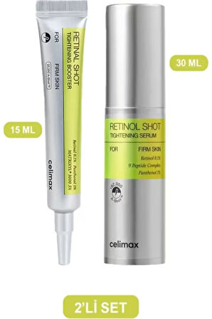 Celimax Set Retinal Shot Tightening Booster 15 ml / Retinol Shot Tightening Serum 30ml