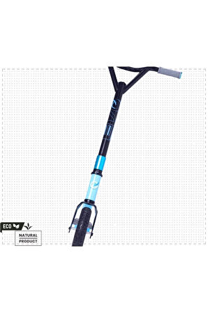 Evo 2 Tekerlekli Dirt Rider Mavi Scooter Erkek Kız Cocuk Oyuncakları Egitici Montessori Oyuncaklar