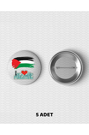 Yeni Filistin Temalı Yeni Rozet Model 10 CaminhoRozet