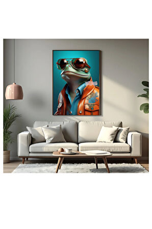 Çerçevesiz Poster Kurbağa