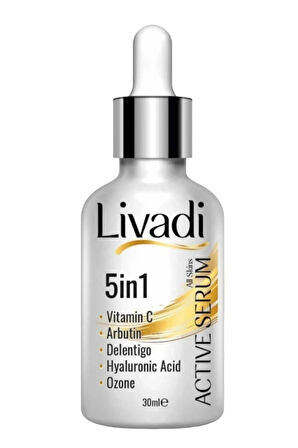 Aktif Serum Cilt Tonu Eşitleme Antiaging Leke Aydınlatıcı Nemlendirici Oxygen 30 ml