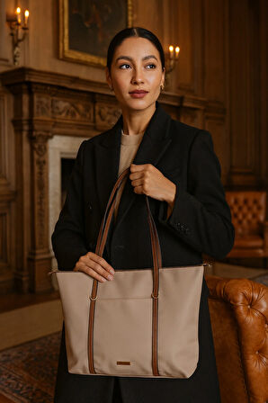 Prestij Shopper Lüks Omuz Çantası