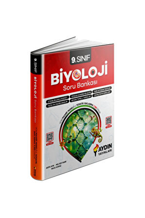 Aydın Yayınları 9. Sınıf 2025 Biyoloji Soru Bankası