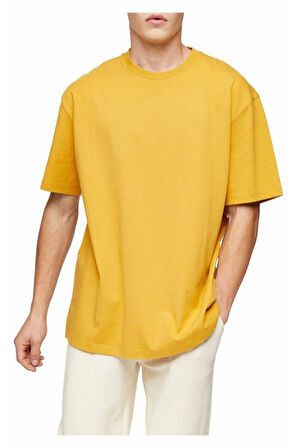 Erkek Siyah Oversize T-shirt