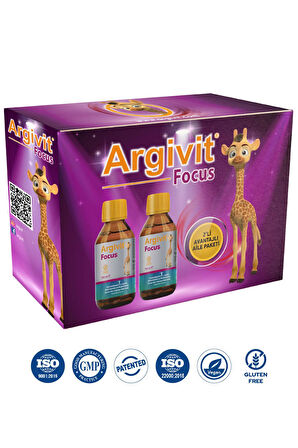 Argivit Focus Şurup 150 ml 2 Adet