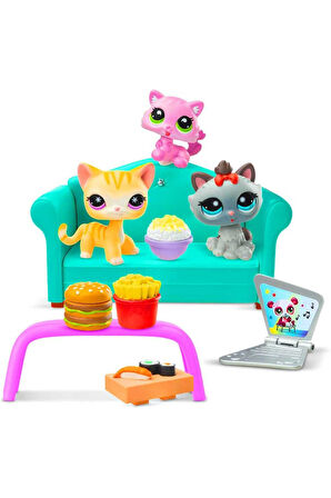 Seçtim Aldım Minişler 636 Akşam Yemeği Oyun Seti 3 Lü Miniş Figür 4