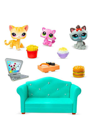 Seçtim Aldım Minişler 636 Akşam Yemeği Oyun Seti 3 Lü Miniş Figür 4