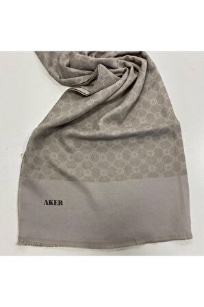 Elegance Monogram Vizon Polyester Şal  1090100-982