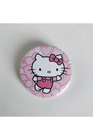 Hello Kitty Buton Rozet