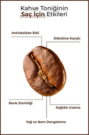 Doğal Kahve Tonik Saç (dökülme Karşıtı, Onarıcı) Ve Cilt Bakımı (ton Eşitleme, Antioksidan) 200 Ml