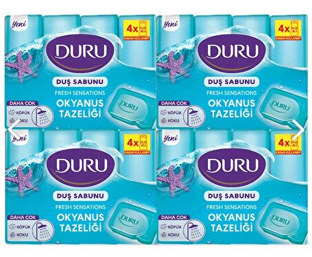 Fresh Sensations Okyanus Tazeliği 16 Adet Duş Sabunu 4x600gr