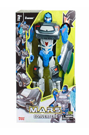 Toys S01.15771 2 İn 1 Sesli Işıklı ve Pilli Converters Cyberhaul Dönüşebilen Robot