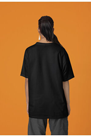 The end Baskılı Oversize Pamuk Tshirt