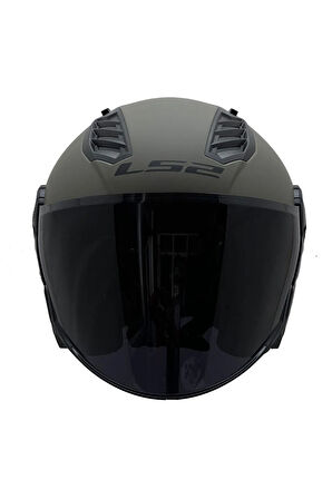 AIRFLOW 2 MAT KUM KASK SİYAH CAM