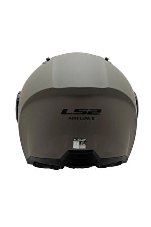 AIRFLOW 2 MAT KUM KASK SİYAH CAM