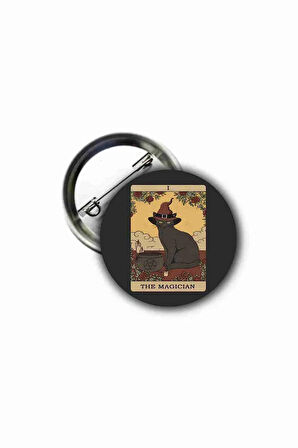 The Magician - Büyücü Tarot Kartı Buton Rozet